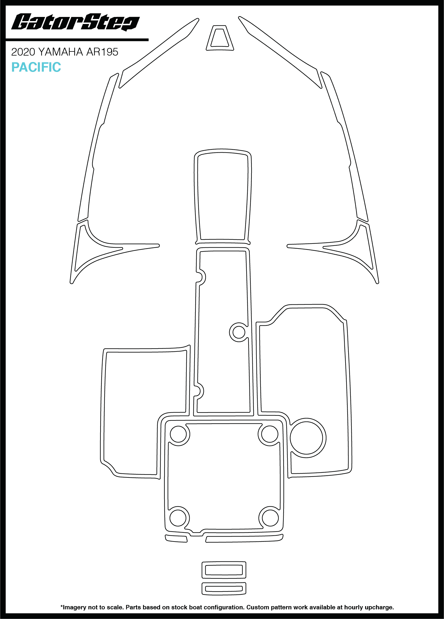 Yamaha - AR195 (2017) – GatorStep Boat Flooring & Decking